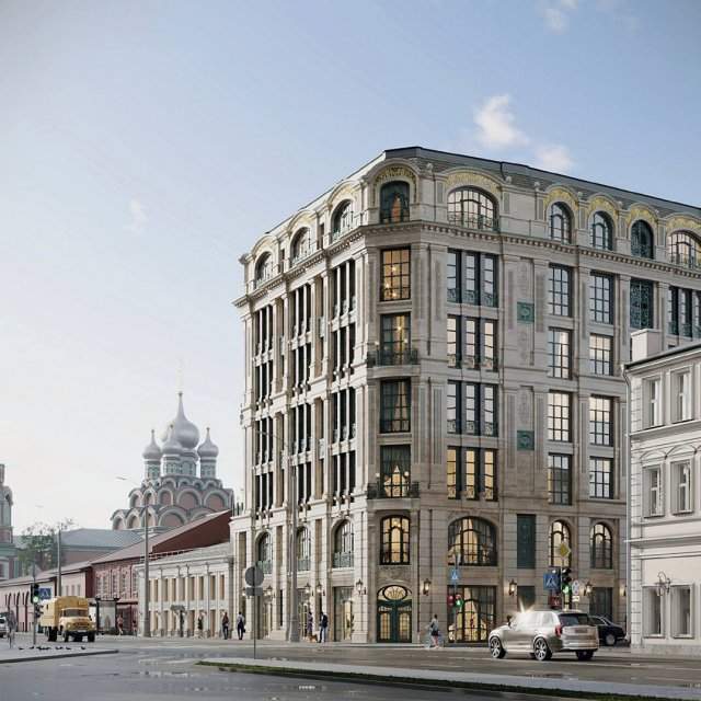 Новый жилой дом «La Belle Maison» на Большой Полянке
