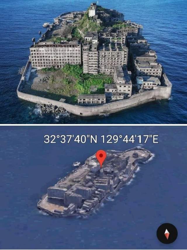 7. Остров Хасима в Японии 7. Остров Хасима в Японии