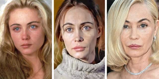 Эмманюэль Беар в 23 года, 40 лет и в 60 лет Эмманюэль Беар в 23 года, 40 лет и в 60 лет