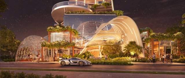 Строящийся жилой небоскреб Senna Tower на побережье Санта-Катарина в Бразилии Строящийся жилой небоскреб Senna Tower на побережье Санта-Катарина в Бразилии