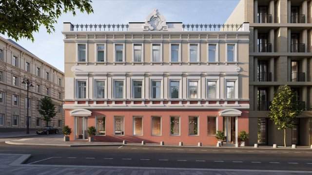Как будет выглядеть Московский международный торговый банк на Кузнецком мосту после реставрации Как будет выглядеть Московский международный торговый банк на Кузнецком мосту после реставрации