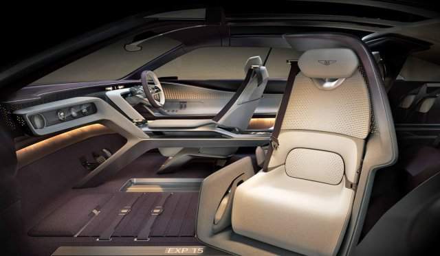 Bentley показали шоу-кар EXP 15 Bentley показали шоу-кар EXP 15