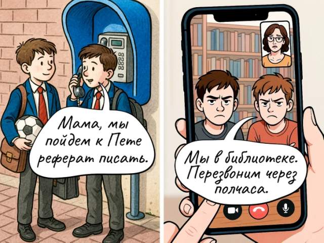Обмануть родителей теперь практически невозможно Обмануть родителей теперь практически невозможно