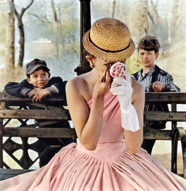Центральный парк, Нью-Йорк, 1955 год. Центральный парк, Нью-Йорк, 1955 год.