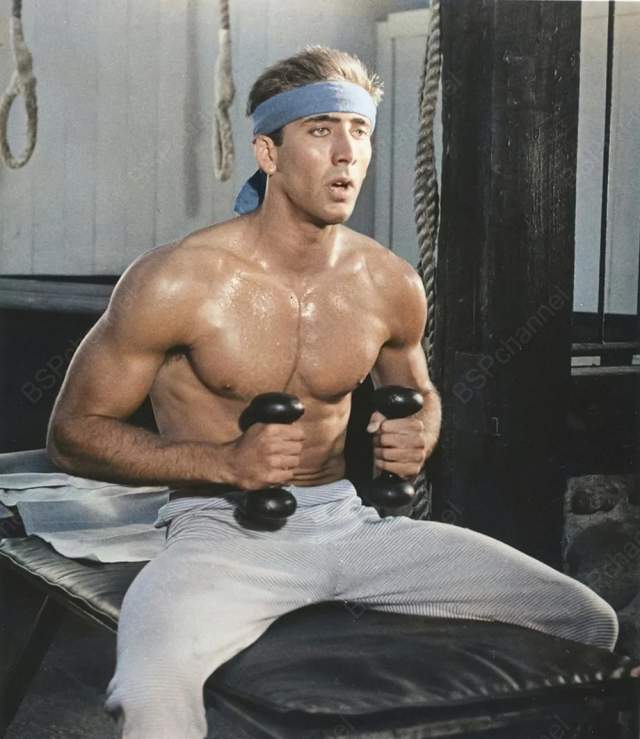 Актер Николас Кейдж, 1985 гoд. Актер Николас Кейдж, 1985 гoд.
