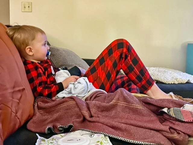 Сперва мы решили, что малыш сможет стать лучшим в мире бегуном в будущем