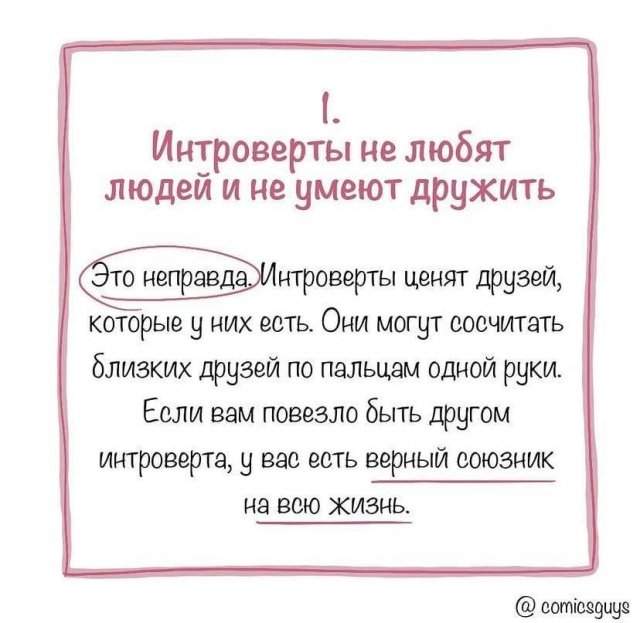 Мифы об интровертах