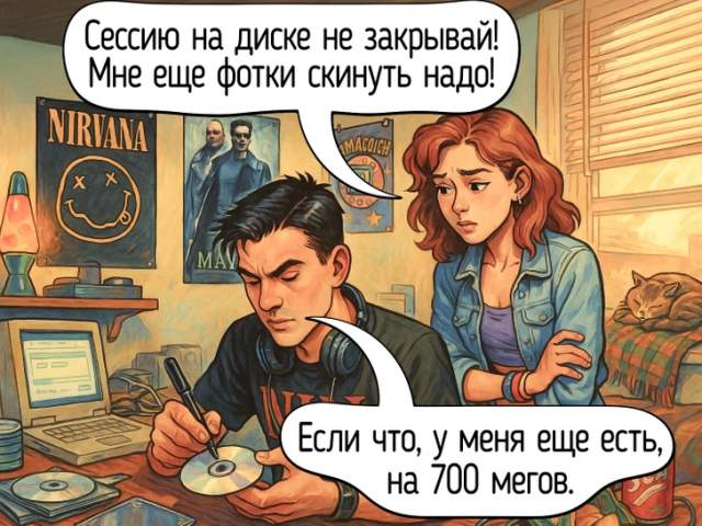 Записать все на один CD-диск не всегда удавалось — места часто не хватало Записать все на один CD-диск не всегда удавалось — места часто не хватало