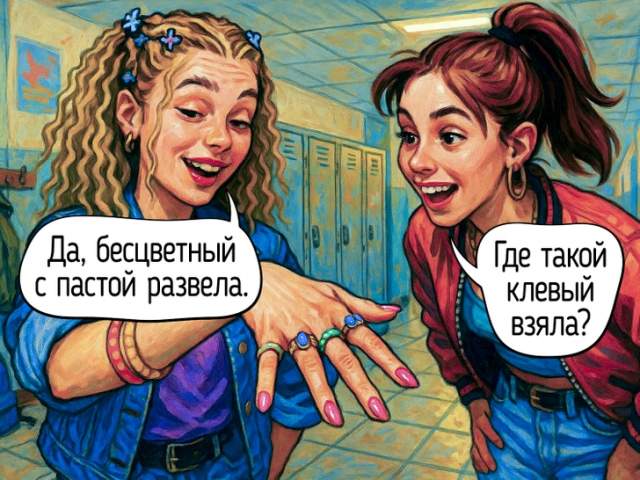 Секрет самого красивого лака хранился в стержне шариковой ручки Секрет самого красивого лака хранился в стержне шариковой ручки