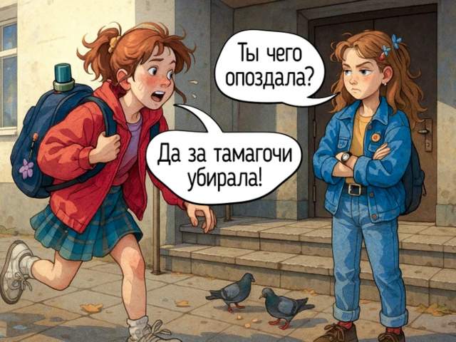 Благополучие цифрового питомца было важнее множества других дел, включая расписание уроков Благополучие цифрового питомца было важнее множества других дел, включая расписание уроков