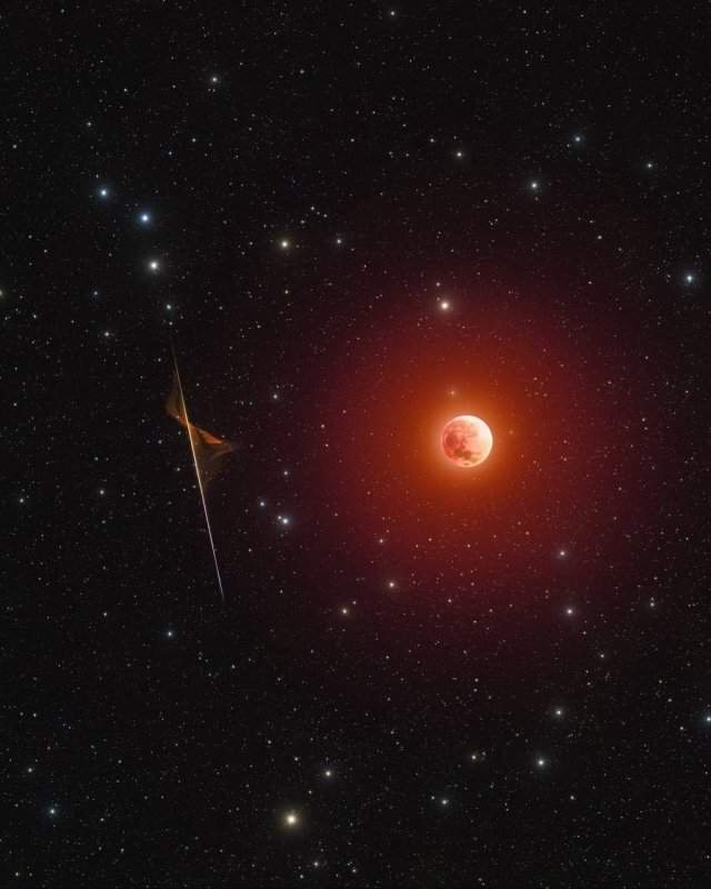 Американский фотограф запечатлел самые красивые моменты затмения