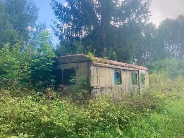 Заброшенная передвижная станция