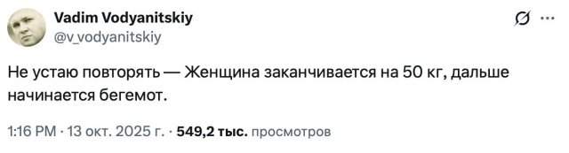 Спор дня в соцсетях: являются ли &quot;бегемотами&quot; женщины, которые весят больше 50 кг