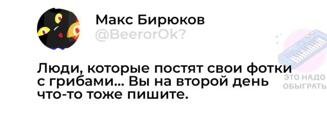 Немного грибного юмора Немного грибного юмора