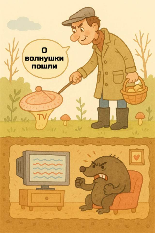 Немного грибного юмора Немного грибного юмора