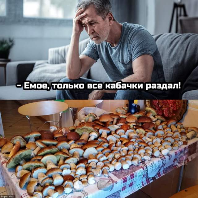 Немного грибного юмора Немного грибного юмора