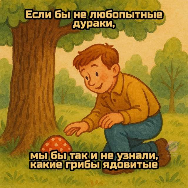 Немного грибного юмора Немного грибного юмора